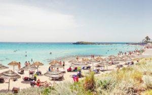 Пляж Нисси Бич Айя-Напа Кипр
