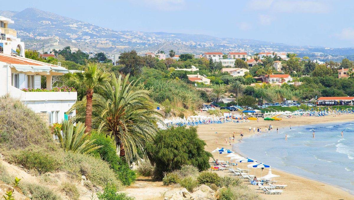 Пляж Корел Бэй Пафос Кипр